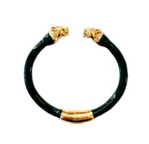 POLINA FIRENZE - BRACCIALE PANTERA BLACK AND GOLD