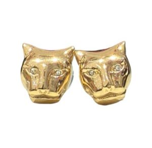 POLINA FIRENZE - ORECCHINI PANTERA GOLD BIG