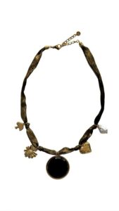 SHELLY - COLLANA CHARM BLACK