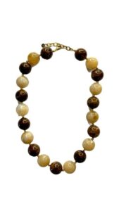 SHELLY - COLLANA VINTAGE BEIGE